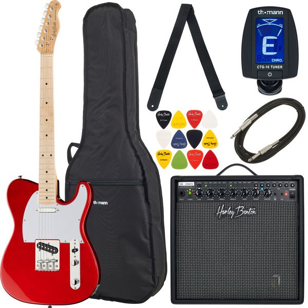 80e66a19b19738fd2cac2a01be9ce343.jpg Harley Benton TE-20MN CA Standard Bundle - Imagen 1