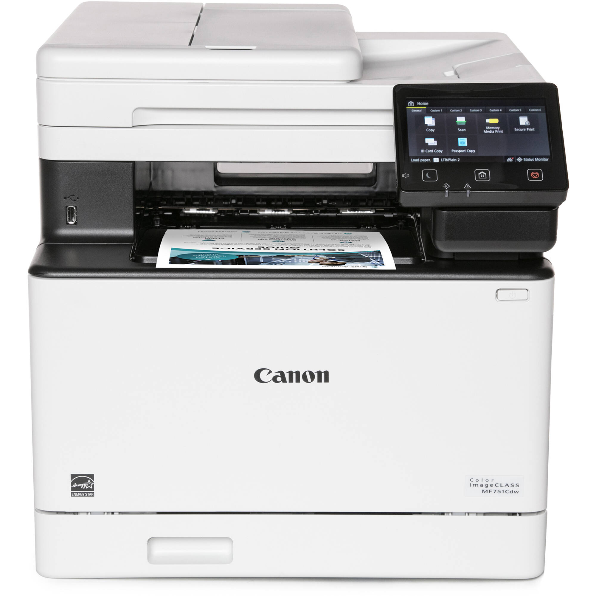 812639ace76d6848e25c4014d592e5ed.jpg Canon imageCLASS MF751Cdw Multifunction Wireless Color Laser Printer - Imagen 1