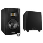Adam Professional Audio T5V Serie T Monitores activos de campo cercano con kit de estudio de subwoofer de 130 W - Imagen 3
