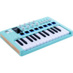 Arturia MiniLab 3 Teclado MIDI compacto y controlador de pad (edición especial aguamarina)