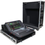 Kit de mezclador digital Allen & Heath Avantis Solo de 64 canales/42 buses con actualización de software dPack y estuche de vuelo Doghouse - Imagen 3