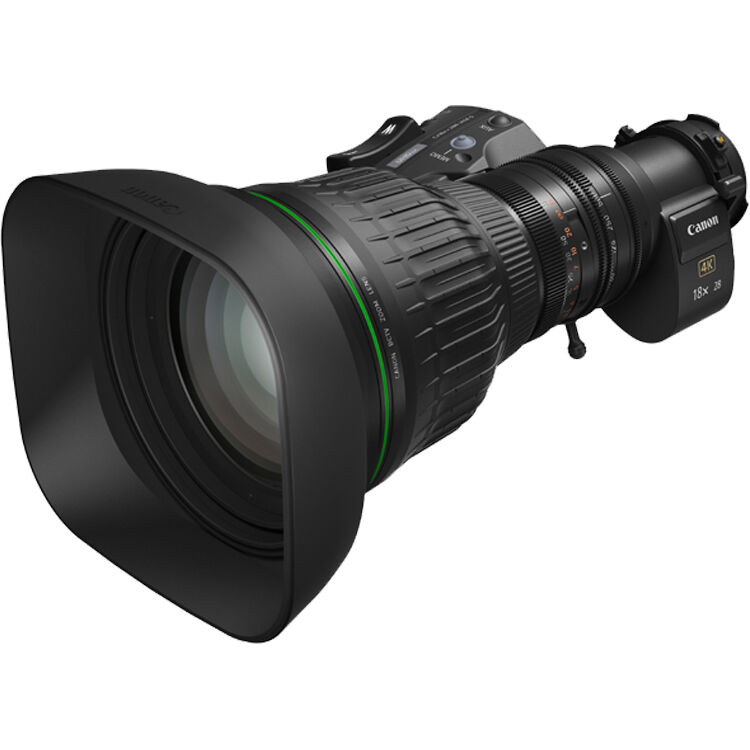 821bd353efb285161685a172635c8663.jpg Canon CJ18EX7.6B IASE 2/3" ENG/EFP 4K UHD Zoom Lens with Full Servo Control - Imagen 1