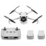 Drone DJI Mini 3 con control remoto RC-N1 y kit de memoria (Combo Fly More) - Imagen 2