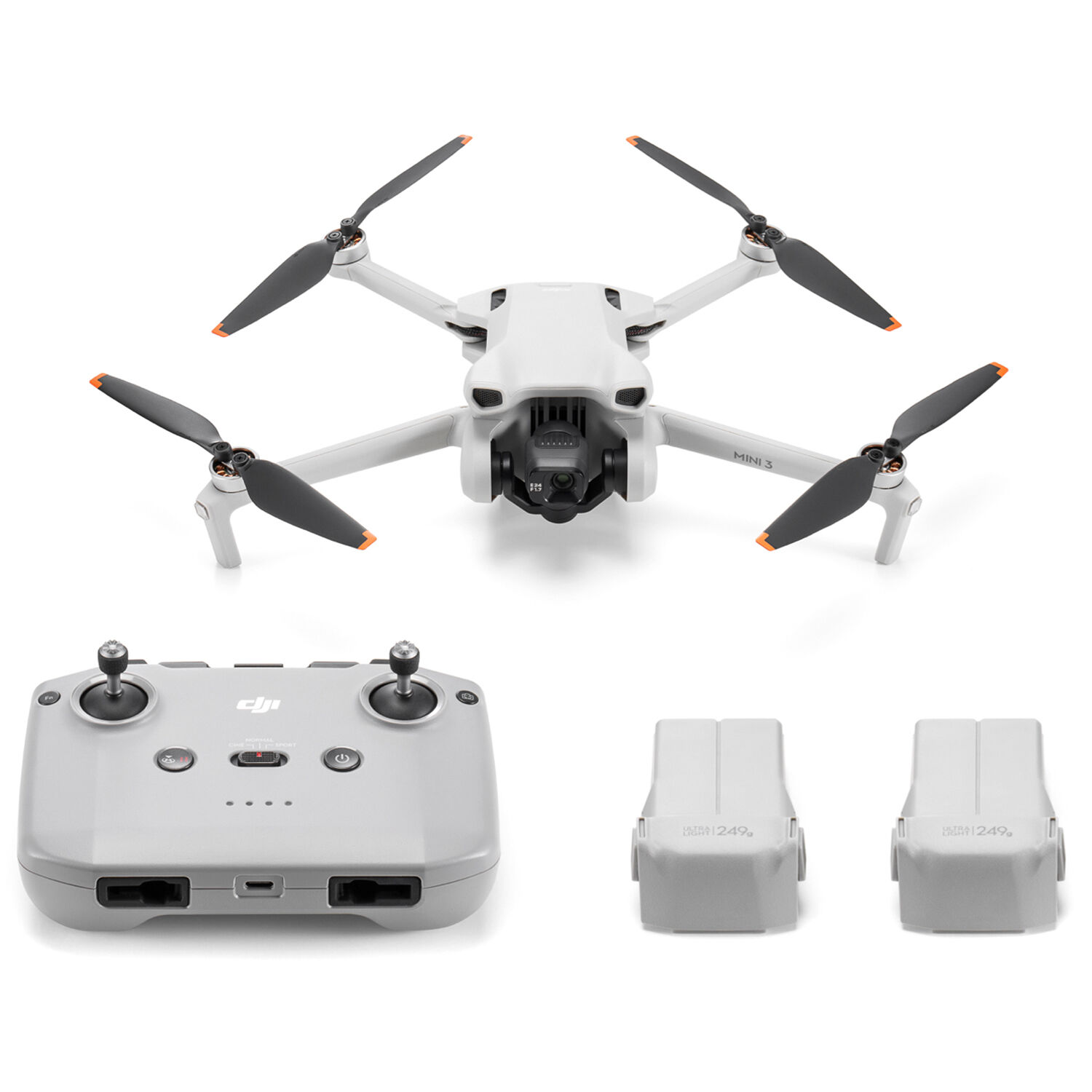 82b03dd9af700d694226034d2407554d.jpg Drone DJI Mini 3 con control remoto RC-N1 (Combo Fly More) - Imagen 1
