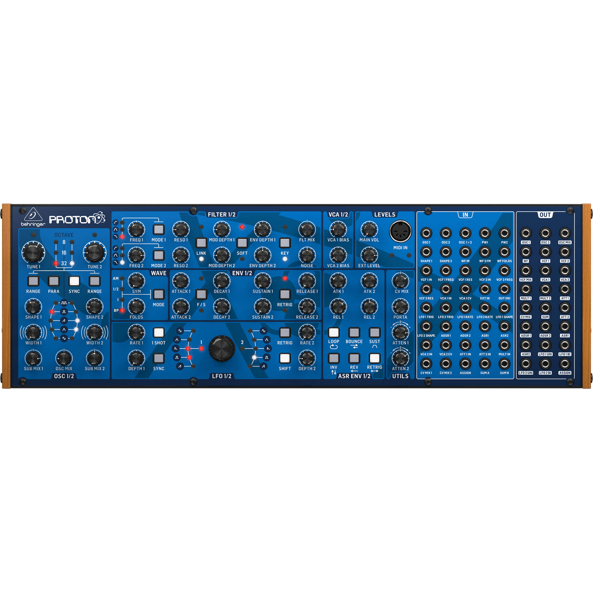 83b36cfff50d2d3cbc07d132c8501529.jpg Sintetizador analógico semimodular parafónico PROTON de Behringer - Imagen 1