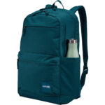 Mochila para portátil reciclada Case Logic Uplink (verde azulado profundo, 26 L) - Imagen 6