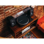Audio-Technica AT-LP70X Tocadiscos con transmisión por correa totalmente automático (negro y gris) - Imagen 9