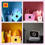 Cámara digital instantánea Kodak PRINTOMATIC+ de 10 MP con paquete de regalo (rosa) - Imagen 4
