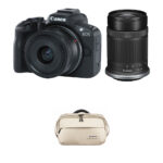 Canon EOS R50 Mirrorless Camera with 18-45mm and 55-210mm Lenses and Basic Bundle (Black) - Imagen 2