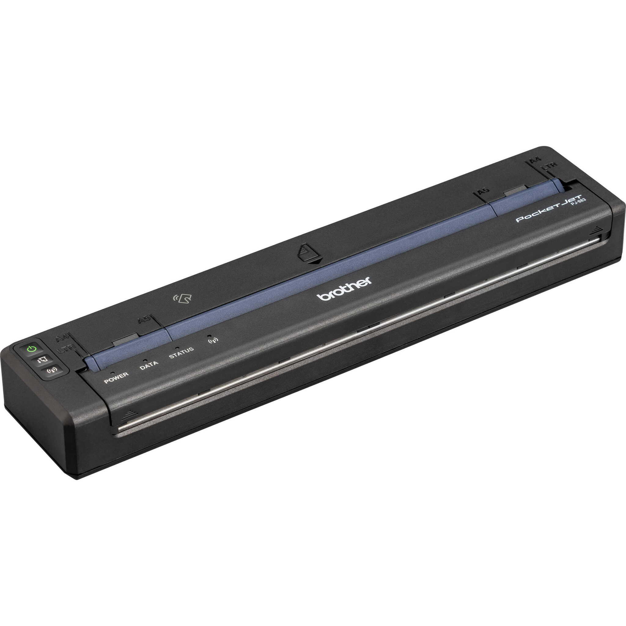 8497bb87002c446ef271d678c3a4538f.jpg Brother PocketJet PJ-883 Impresora térmica monocromática móvil de 300 ppp con USB-C, Wi-Fi y Bluetooth - Imagen 1