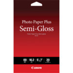 Canon SG-201 Photo Paper Plus Semi-Gloss (5 x 7", 20 Sheets)
