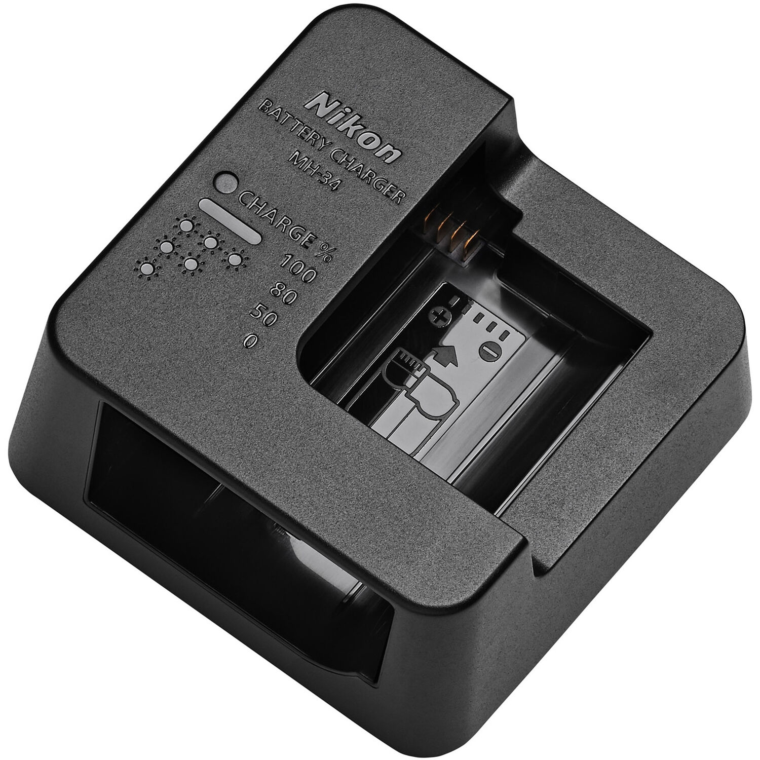 851014deb9642a2bf3f2d093bc120e81.jpg Cargador de batería Nikon MH-34 - Imagen 1