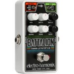Preamplificador de bajo y pedal Overdrive Electro-Harmonix Nano Battalion