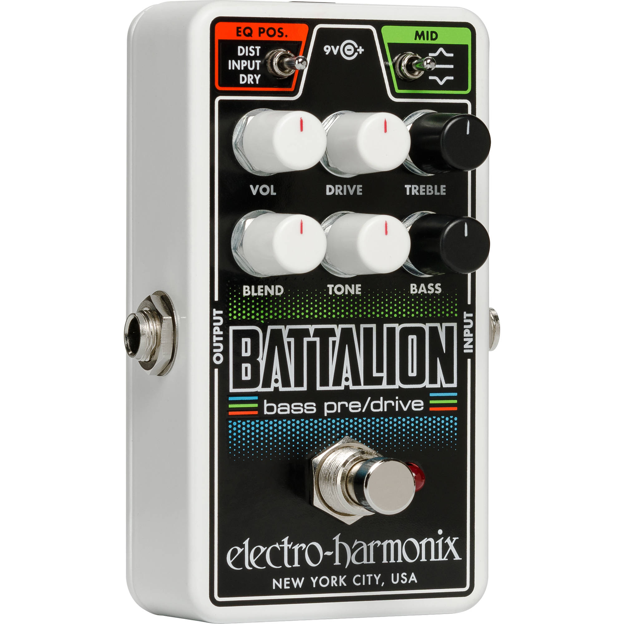852c9edfbb9a9f913ce67828fd811324.jpg Preamplificador de bajo y pedal Overdrive Electro-Harmonix Nano Battalion - Imagen 1
