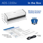Escáner de documentos portátil inalámbrico Brother ADS-1350W - Imagen 6