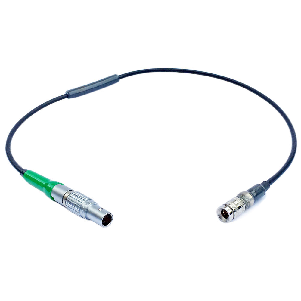 8596e573ee8af276f42533110ced4d2e.jpg Cable de entrada de código de tiempo LEMO de 5 pines Atomos para UltraSync ONE (verde) - Imagen 1
