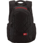 Mochila para portátil Case Logic de 16" (negra con correas rojas) - Imagen 9