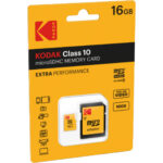 Tarjeta de memoria microSDHC Kodak de 16 GB con adaptador SD