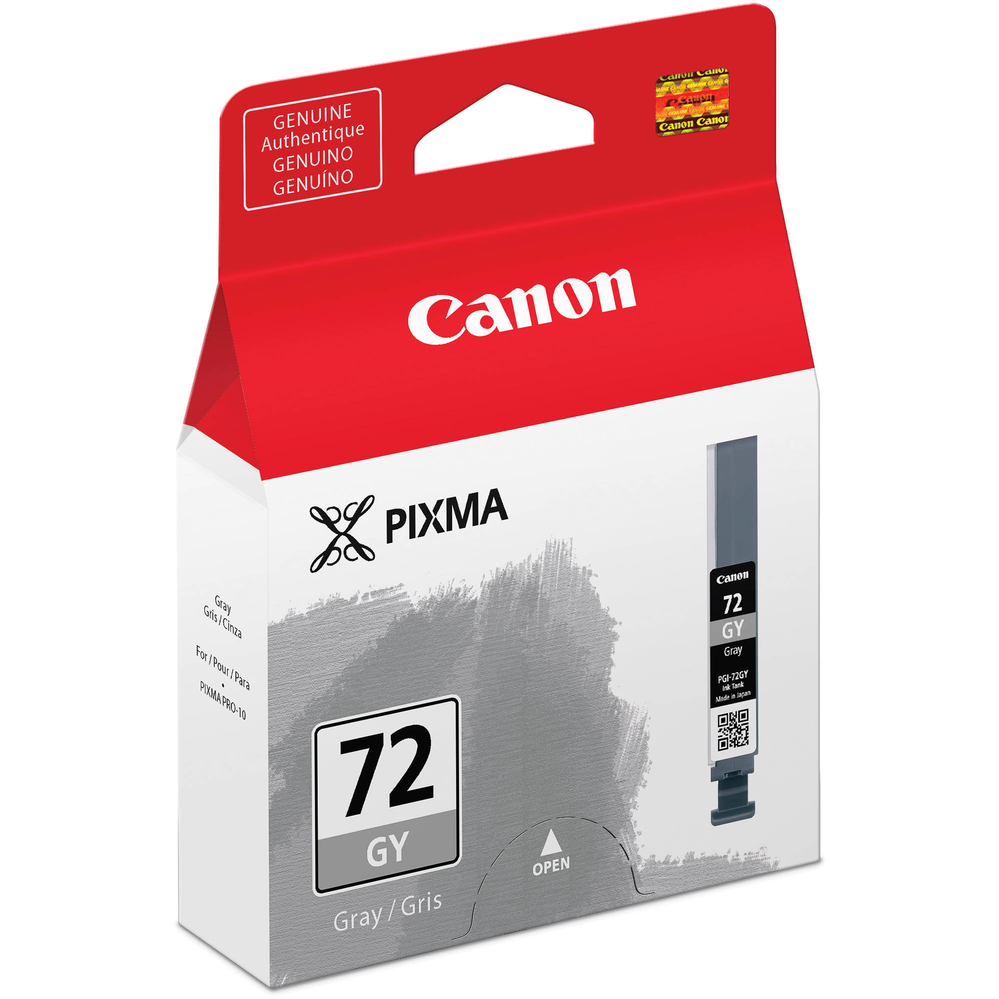 86741354f5838deeb82c11e1550ad67a.jpg Canon LUCIA PGI-72 Gray Ink Tank - Imagen 1