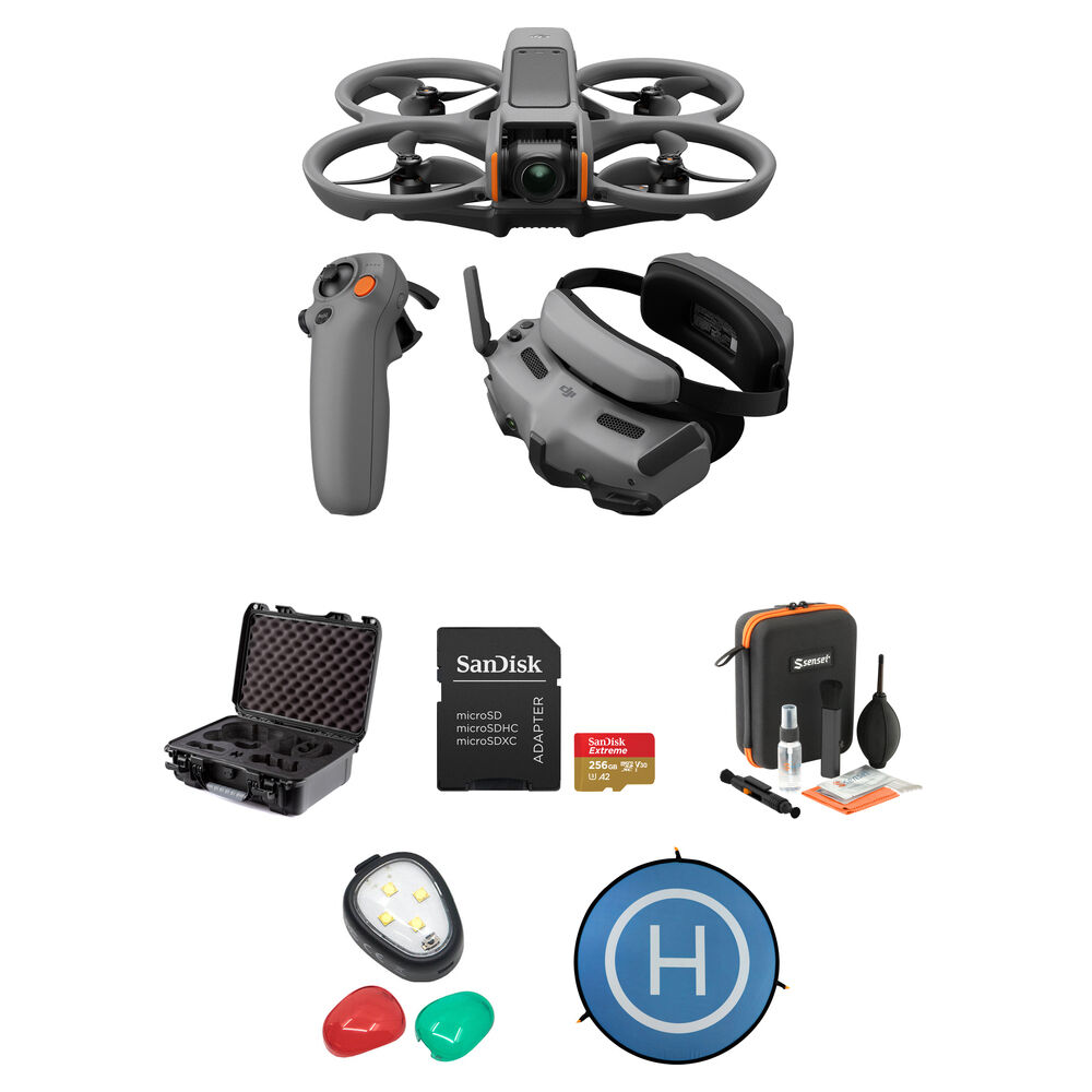 8690a08764314ed76ccc56fed06284a7.jpg Drone DJI Avata 2 FPV con combo Fly More de 1 batería y paquete de accesorios - Imagen 1