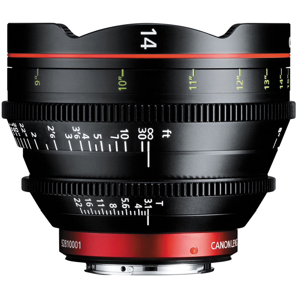 86960af02070292d7b248f84b5873559.jpg Canon CN-E 14mm T3.1 L F Cinema Prime Lens (EF Mount) - Imagen 1