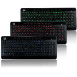 Adesso SlimTouch 120 Teclado multimedia compacto iluminado de 3 colores - Imagen 4