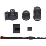 Canon EOS R50 Mirrorless Camera with 18-45mm and 55-210mm Lenses (Black) - Imagen 15