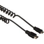 Cable Mini-HDMI a HDMI en espiral Atomos (19,7 a 25,6")