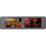 Monitores duales 6G-SDI 6G-SDI montados en bastidor Blackmagic Design SmartScope Duo 4K - Imagen 4