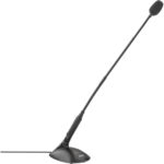 Audio-Technica Pro-49QL 16 Kit económico de micrófono de cuello de cisne de montaje rápido de condensador cardioide de escritorio con base de escritorio - Imagen 10