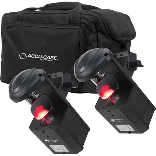 88727c24fb638c96f3b020c66eca54ed.jpg American DJ Pocket Scan Pak - 2 escáneres con espejo Inno Pocket Scan con bolsa F4 Par - Imagen 1