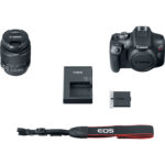 Canon EOS Rebel T7 DSLR Camera with 18-55mm Lens and Webcam Starter Kit - Imagen 8