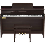 Casio Celviano AP-750 Piano digital estilo consola de 88 teclas con banco (palisandro) - Imagen 2