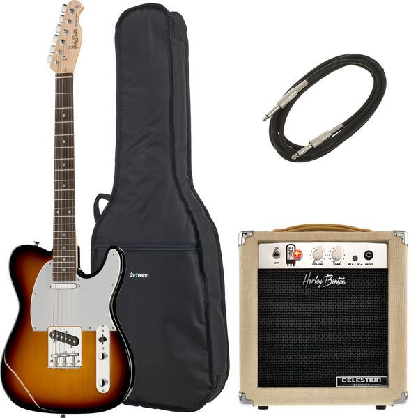 893afee1d578030492dc376fb569cd4c.jpg Harley Benton TE-20SB Standard Series Bundle - Imagen 1
