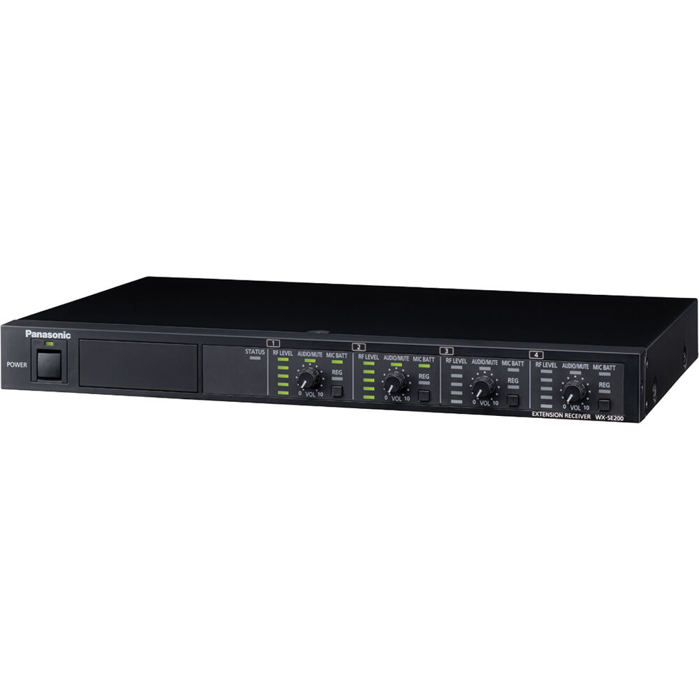 89758bab604e23b00bcb65566a32efd0.jpg Panasonic WX-SE200 Receptor de expansión de 4 canales para WX-SR204 (1,9 GHz) - Imagen 1