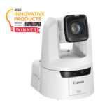 Canon CR-N500 Professional 4K NDI PTZ Camera with 15x Zoom (Titanium White) - Imagen 2