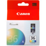 Tanque de tinta tricolor Canon CLI-36