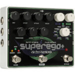 Electro-Harmonix Superego+ Freeze, motor de sintetizador y pedal multiefectos con fuente de alimentación