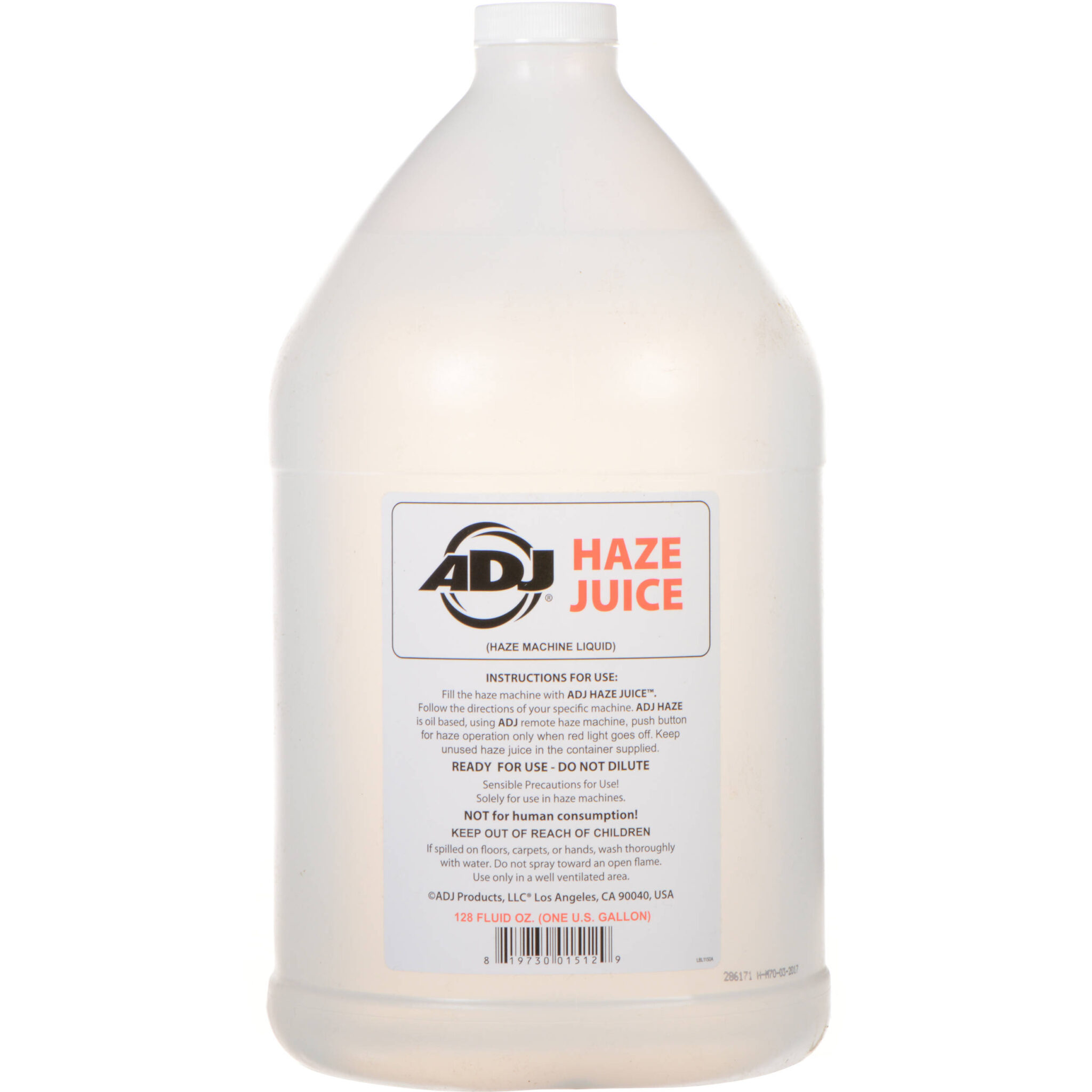8a9a43a0fcd265c48b93eea8d18289da.jpg American DJ Haze/G Liquid for Haze Generator Fog Machine (1 Gallon) - Imagen 1