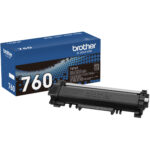 Cartucho de tóner negro de alto rendimiento Brother TN760 (paquete de 3) - Imagen 2