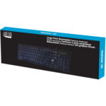 Teclado iluminado antimicrobiano con letra grande Adesso - Imagen 7