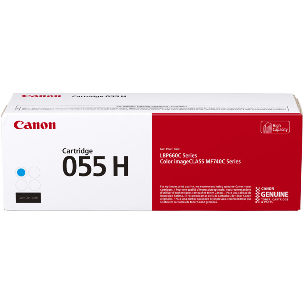 8b6ad40cd12d4623dd820231208b132b.jpg Canon 055 High-Capacity Cyan Toner Cartridge - Imagen 1