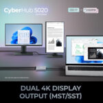 Adaptador Adesso USB-C macho a Dual-HDMI 4K hembra (5,9") - Imagen 10