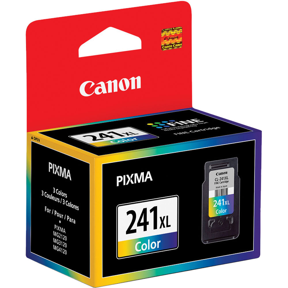 8d9271cca3c63a6a9c09d3cb21494773.jpg Canon CL-241XL Color Ink Cartridge - Imagen 1