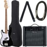 Harley Benton HBP120BK LH Bundle 1