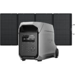 Central eléctrica portátil EcoFlow DELTA 3 Ultra Plus con panel solar de 400W