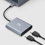 Adaptador Adesso USB-C macho a Dual-HDMI 4K hembra (5,9") - Imagen 14