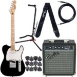 Squier Sonic Tele MN Black Set