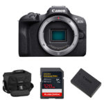 Canon EOS R100 Mirrorless Camera with Essentials+ Kit