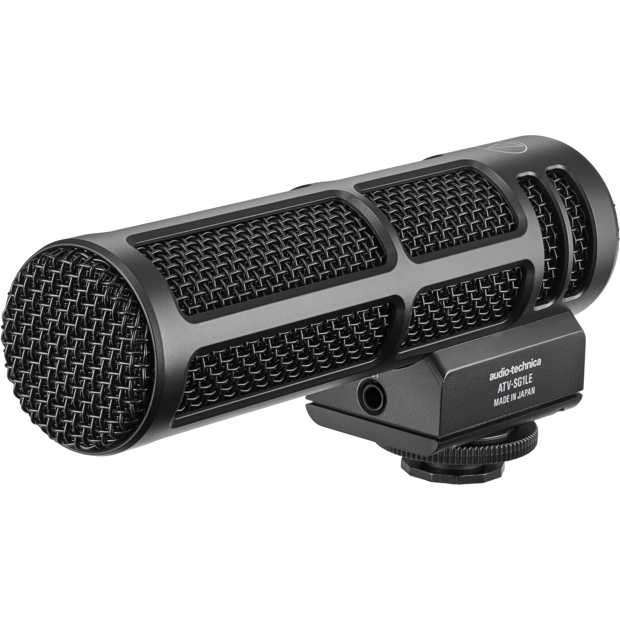 8e63491b0ae5ddc45a91ba109db7af5e.jpg Audio-Technica ATV-SG1LE Micrófono tipo cañón para montaje en cámara - Imagen 1
